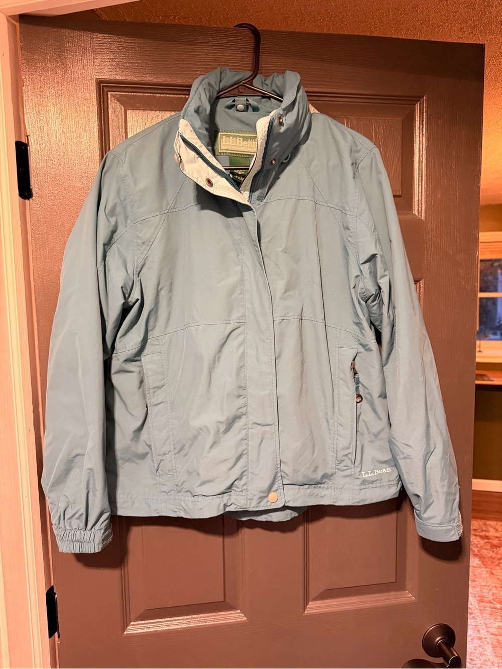 L.L. Bean Women's Pale Blue Utility Jacket